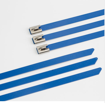 pvc coated stainless steel cable ties