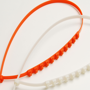 Anti-skid zip grip tie